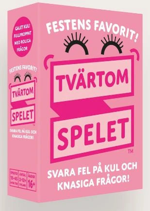 Tvärtomspelet - Festens favorit!
