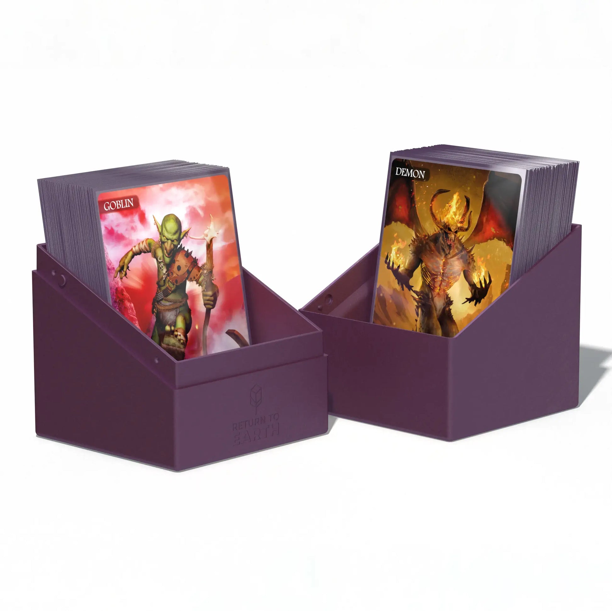 Ultimate Guard Return To Earth Boulder Deck Case 100+ Purple