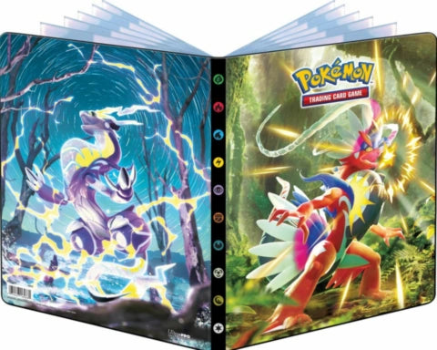 UP - 9 Pocket Portfolio - Scarlet and Violet Koraidon and Miraidon