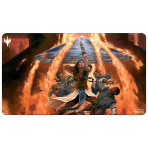 UP - Commander Masters Playmat Blue for Magic: The Gathering