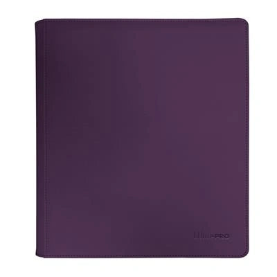 UP - Vivid 12-Pocket Zippered PRO-Binder - Midnight Plum