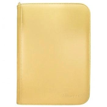 UP - Vivid:  4-Pocket Zippered PRO-Binder - Yellow