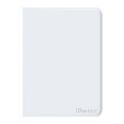 UP - Vivid 4-Pocket Zippered PRO-Binder - White