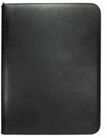 UP - Vivid: 9-Pocket Zippered PRO-Binder - Black