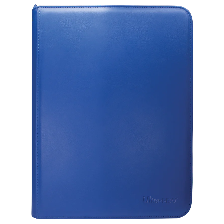UP - Vivid:  9-Pocket Zippered PRO-Binder - Blue