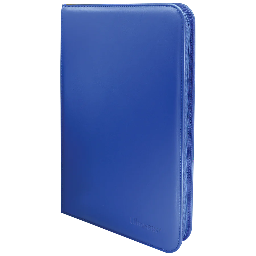 UP - Vivid:  9-Pocket Zippered PRO-Binder - Blue