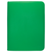 UP - Vivid:  9-Pocket Zippered PRO-Binder - Green
