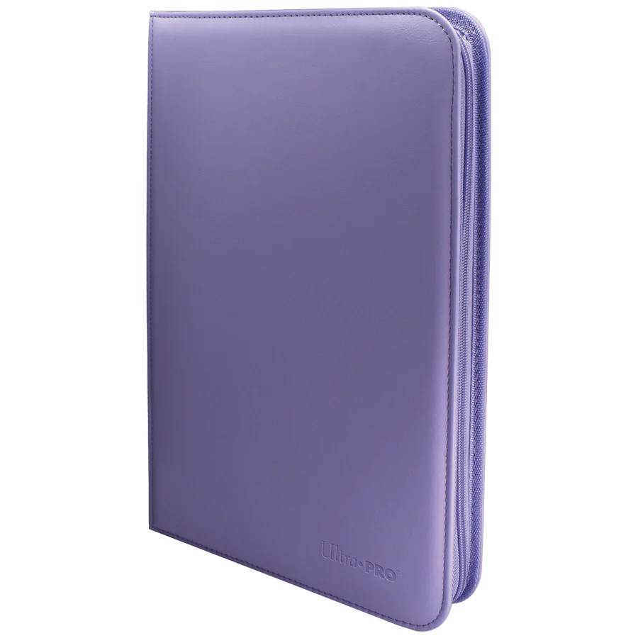 UP - Vivid:  9-Pocket Zippered PRO-Binder - Purple