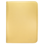 UP - Vivid:  9-Pocket Zippered PRO-Binder - Yellow