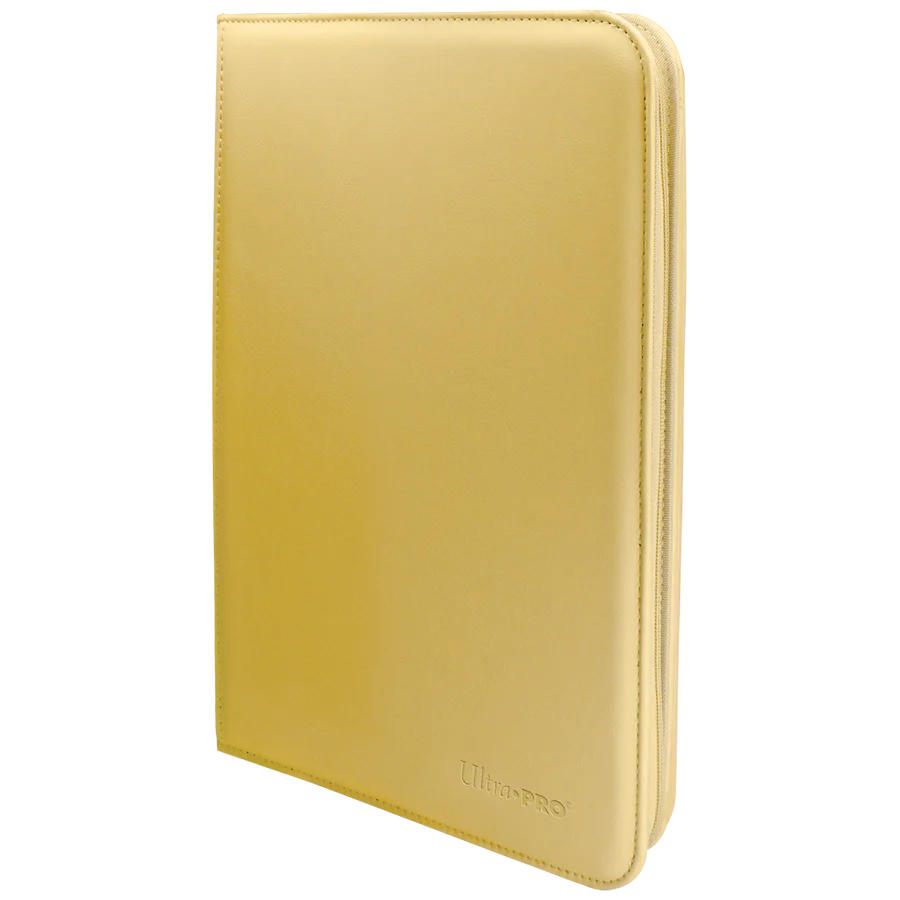 UP - Vivid:  9-Pocket Zippered PRO-Binder - Yellow