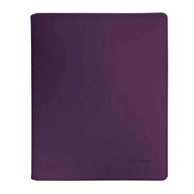 UP - Vivid 9-Pocket Zippered PRO-Binder Midnight Plum