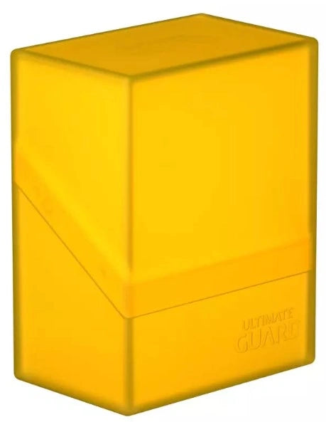 Ultimate Guard Boulder™ Deck Case 60+ Standard Size Amber