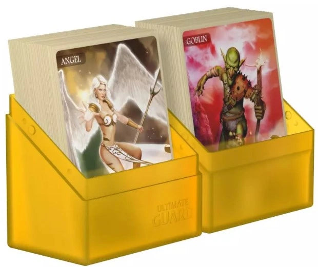 Ultimate Guard Boulder™ Deck Case 60+ Standard Size Amber
