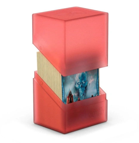 Ultimate Guard Boulder™ Deck Case 80+ Standard Size Ruby