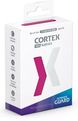 Ultimate Guard Cortex Sleeves Standard Size Pink (100)