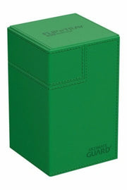 Ultimate Guard Flip`n`Tray 100+ XenoSkin Monocolor Green