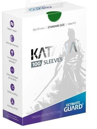 Ultimate Guard Katana Sleeves Standard Size Green (100)