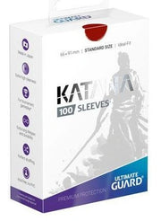Ultimate Guard Katana Sleeves Standard Size Red (100)