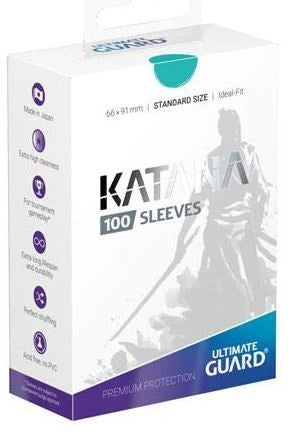 Ultimate Guard Katana Sleeves Standard Size Turquoise (100)