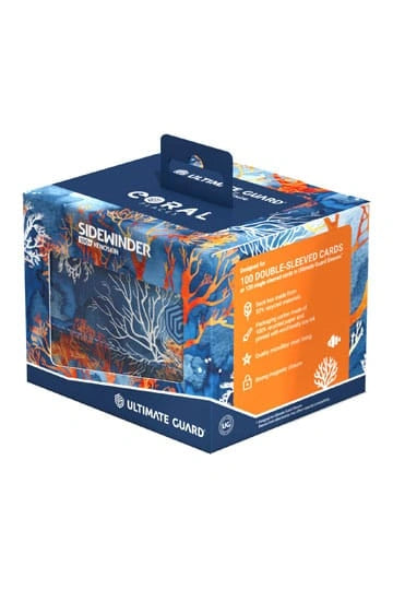 Ultimate Guard Sidewinder 100+ Xenoskin 2025 Exclusive "Coral Places" - Fiery Reef