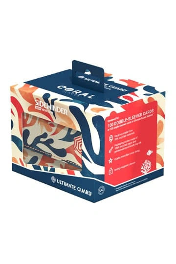 Ultimate Guard Sidewinder 100+ Xenoskin 2025 Exclusive "Coral Places" - Mellow Sea