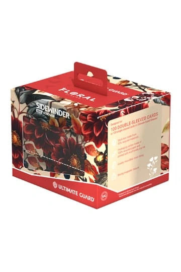 Ultimate Guard Sidewinder 100+ Xenoskin "Floral Places" - Autumn Heath