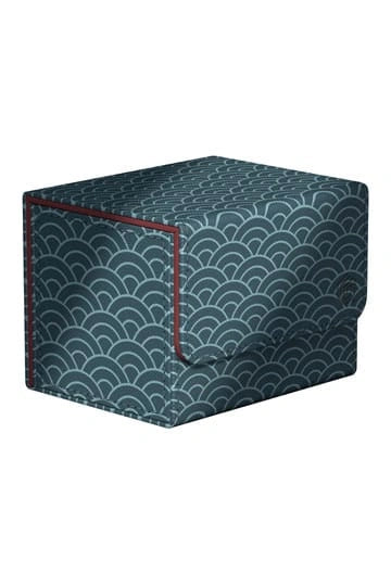 Ultimate Guard Sidewinder 100+ Xenoskin "Katana: The Shogun's Journey - Part 2" - Seigaiha (Dark Blue/Dark Red)
