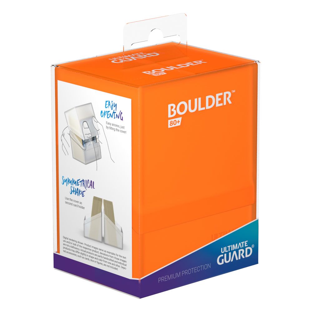 Ultimate Guard Boulder 80+ Poppy Topaz