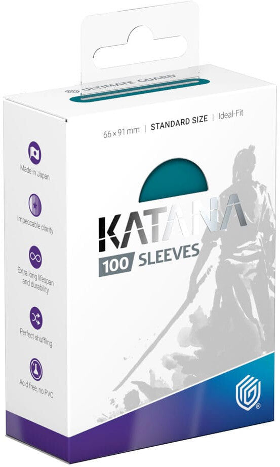 Ultimate Guard Katana Sleeves Standard Size (100) - Great Wave