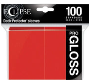 UP - Standard Sleeves - Gloss Eclipse - Apple Red (100 Sleeves)