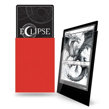 UP - Standard Sleeves - Gloss Eclipse - Apple Red (100 Sleeves)