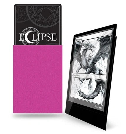 UP - Standard Sleeves - Gloss Eclipse - Hot Pink (100 Sleeves)