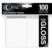 UP - Standard Sleeves - Gloss Eclipse - Arctic White (100 Sleeves)