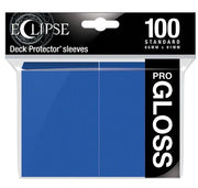 UP - Standard Sleeves - Gloss Eclipse - Pacific Blue (100 Sleeves)