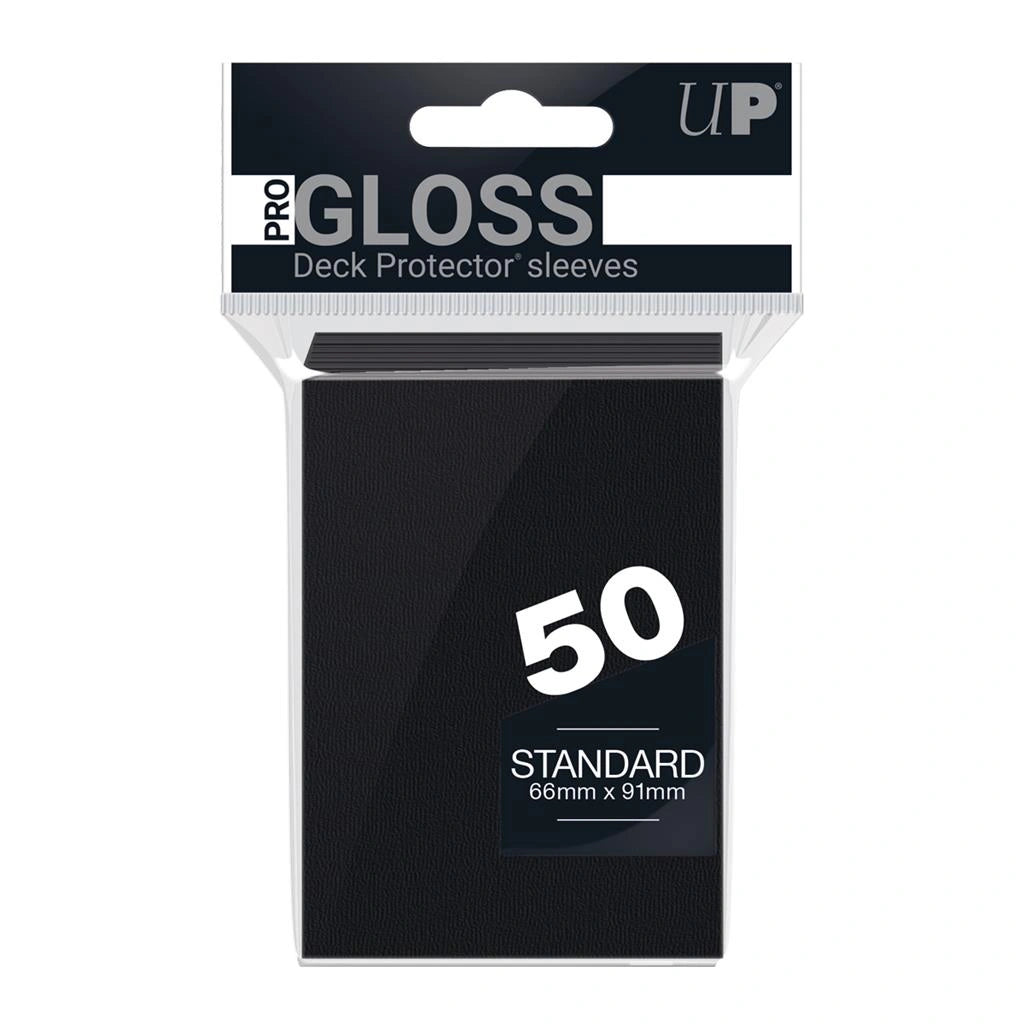 Ultra Pro - Standard Sleeves - Black (50 Sleeves)