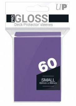Ultra Pro Card Sleeves - Japanese Size Gloss (60) - Purple