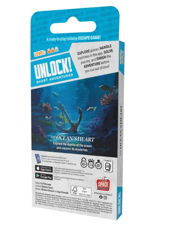 Unlock! Short Adventures 12: The Ocean's Heart
