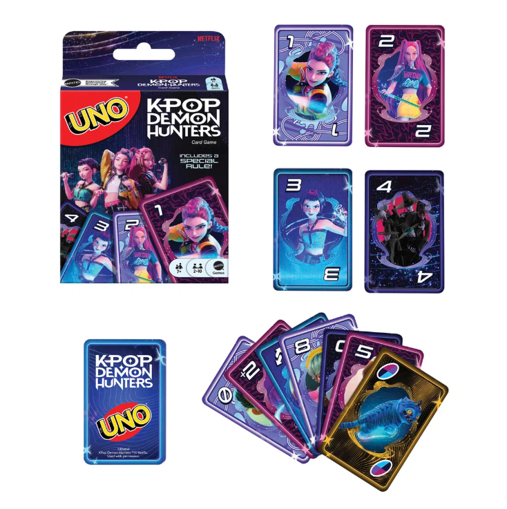 UNO KPop Demon Hunters