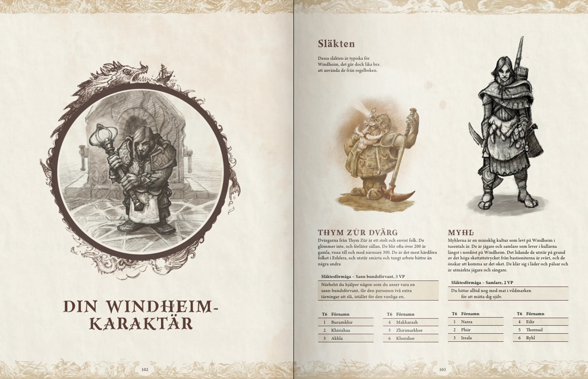 Windheim Världsbok - ett tredjepartssupplement till Drakar och Demoner