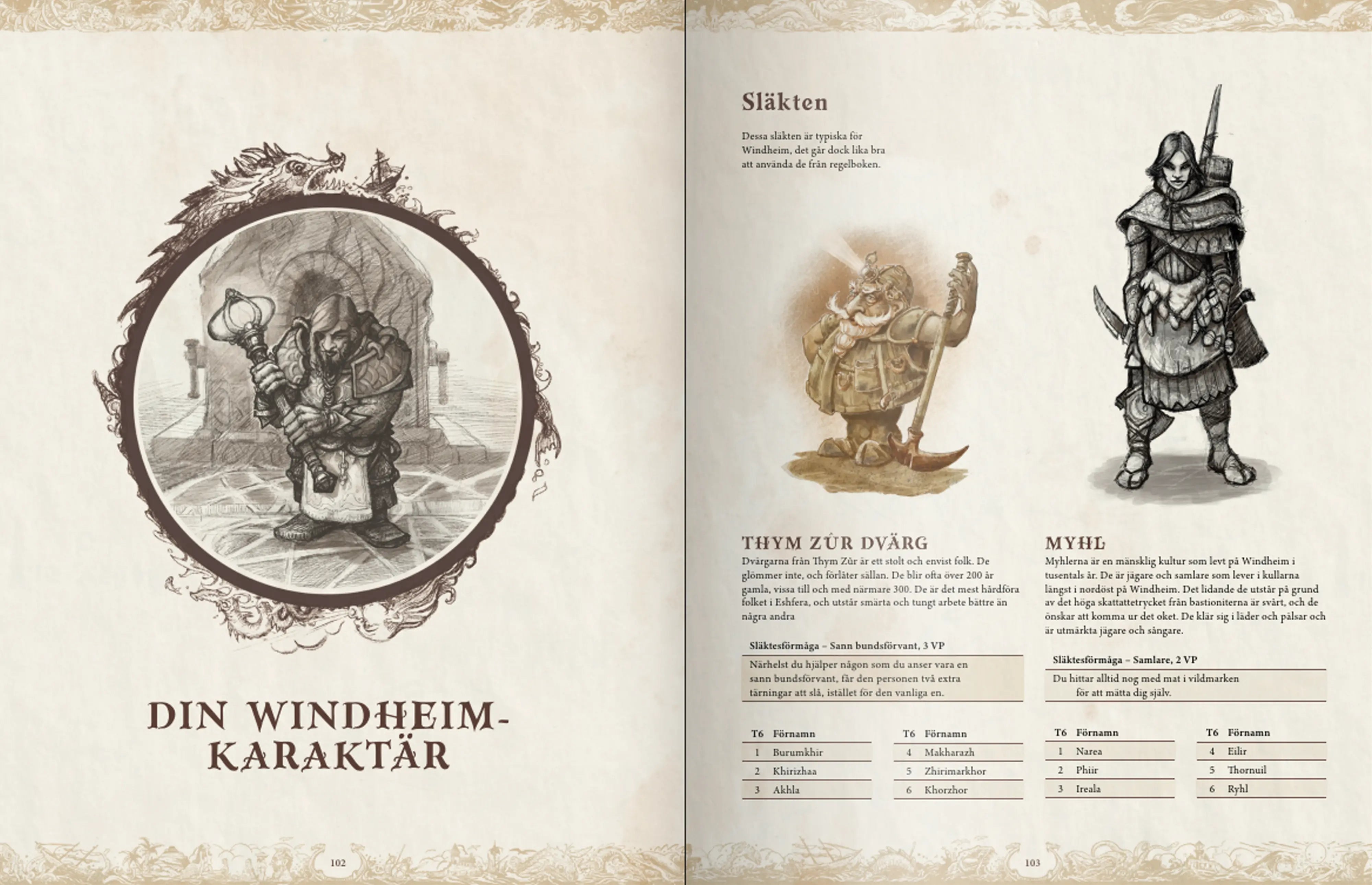 Windheim Världsbok - ett tredjepartssupplement till Drakar och Demoner