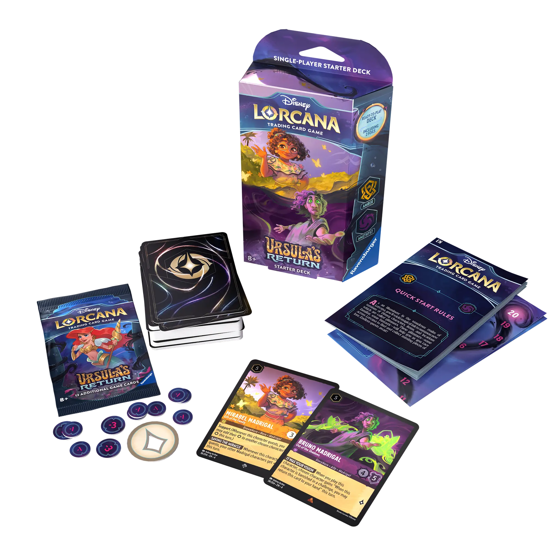 Disney Lorcana TCG: Ursula's Return - Starter deck - Mirabel & Bruno Madrigal