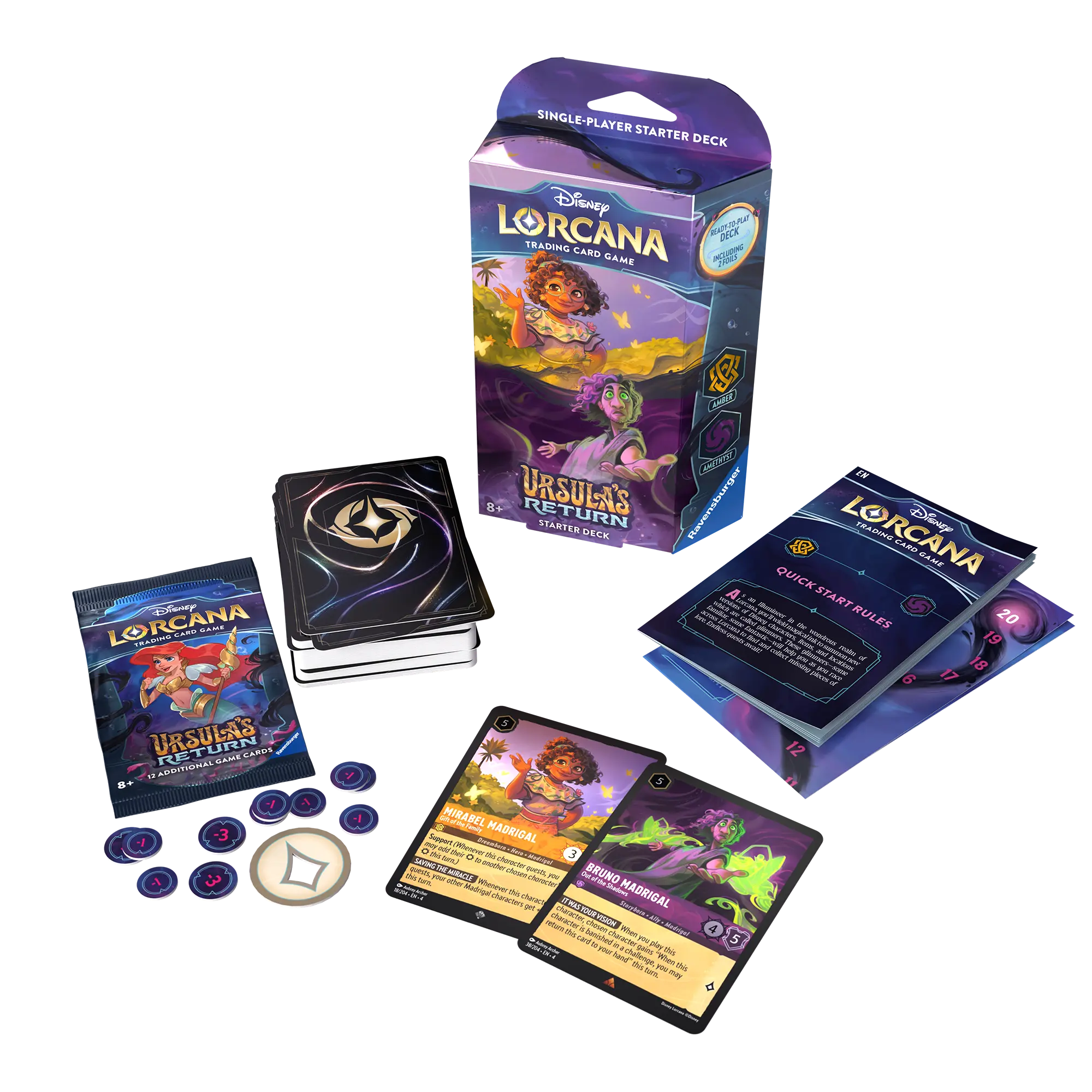 Disney Lorcana TCG: Ursula's Return - Starter deck - Mirabel & Bruno Madrigal
