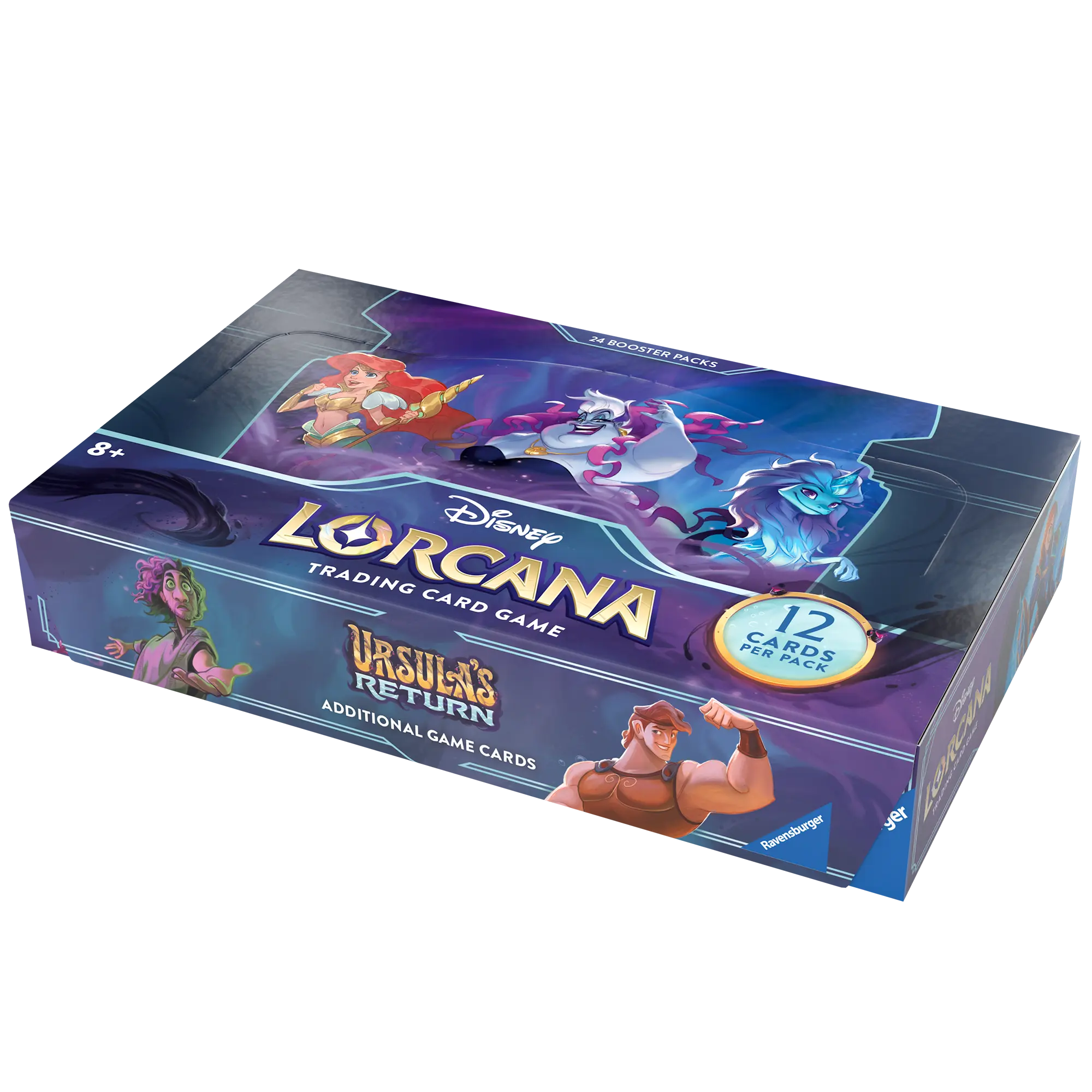 Disney Lorcana TCG: Ursula's Return - Booster Pack Display (24 boosters)