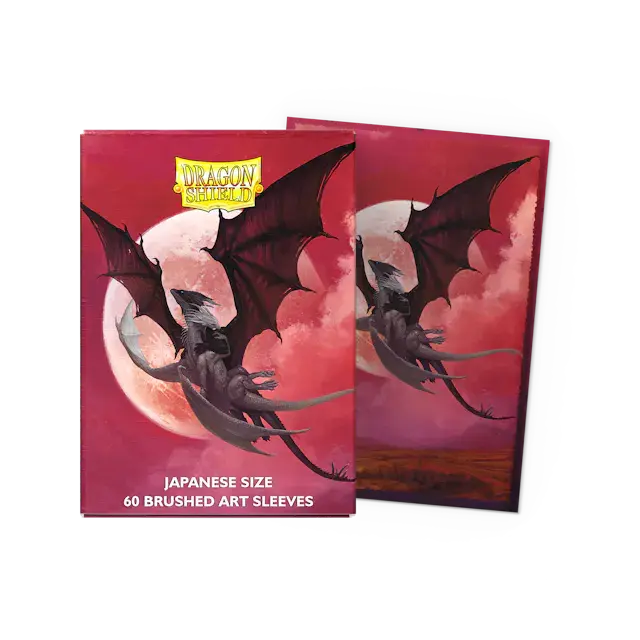 Dragon Shield Japanese size Brushed Art Sleeves - Valentines 2024