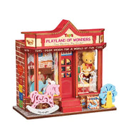 Whimsy Toy Shop - DIY Miniature House, Bookshelf Decoration Kit - Rolife