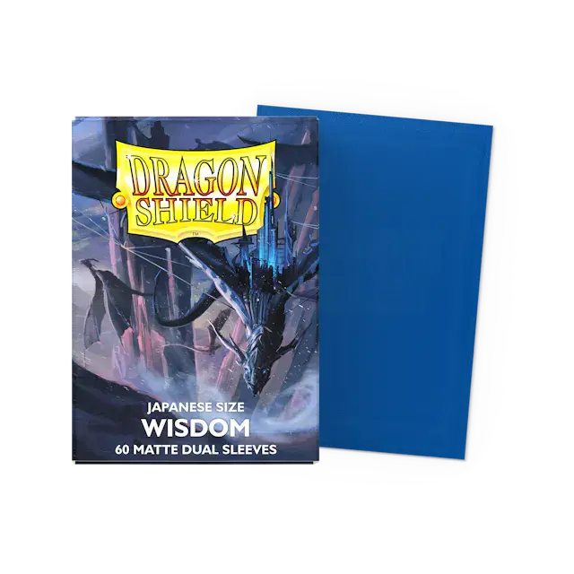Dragon Shield Japanese size Dual Matte Sleeves - Wisdom