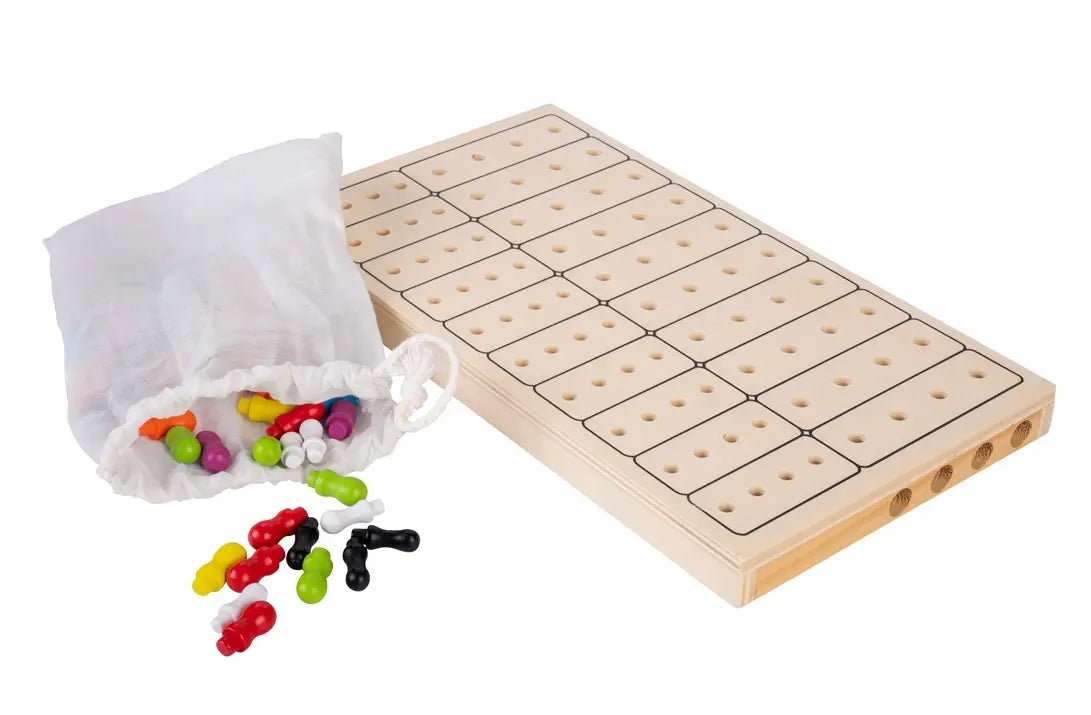 Wooden logic game (Mastermind)