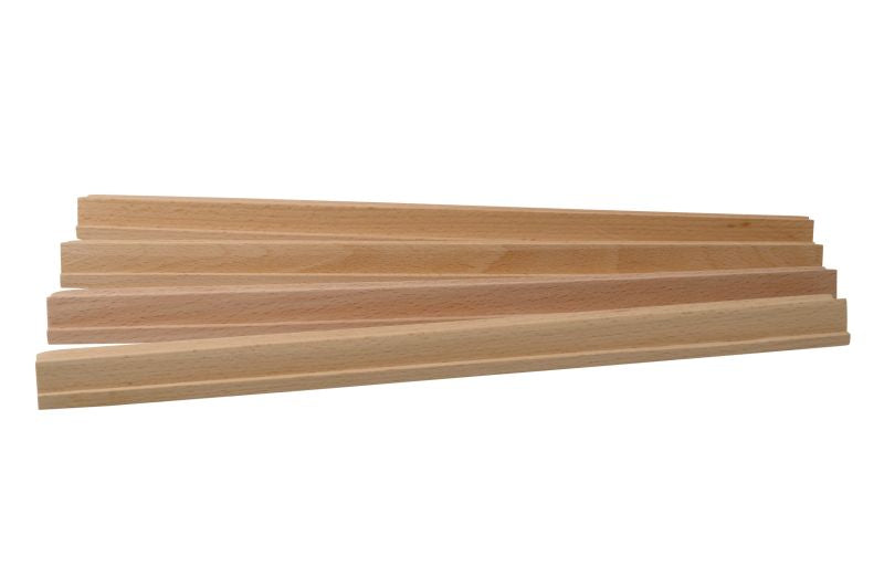 Wooden Mah Jongg tile rack, 35 cm (6697)