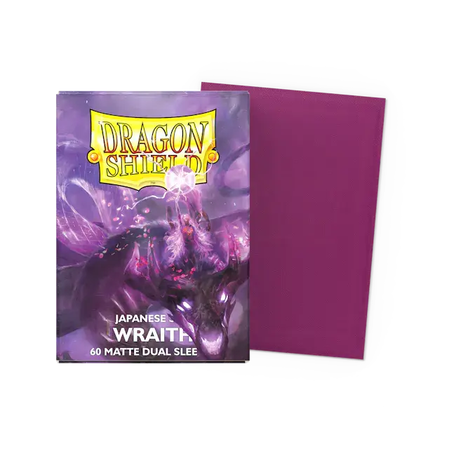 Dragon Shield Japanese size Dual Matte Sleeves - Wraith