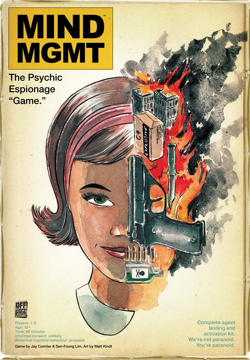 Mind MGMT: The Psychic Espionage "Game."